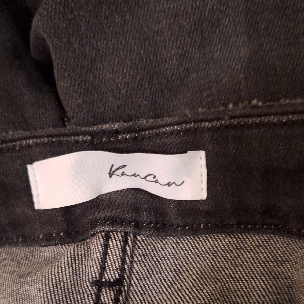 KanCan Black Distressed Skinny Jeans. Excellent Condition NWOT Size 12 - Picture 12 of 13